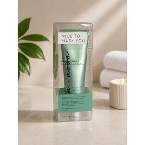 Sun + Moon Nice To Mask You Unwind + Undo 10 Min Clay Facial 5.1oz 150mL NEW